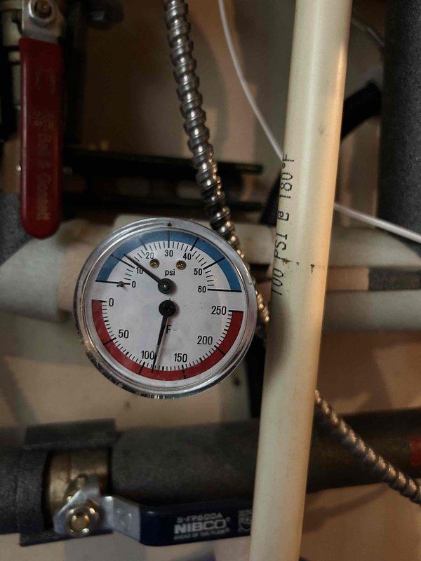 Completed scheduled heating maintenance agreement service including comprehensive inspection of furnace and boiler system. Performed full diagnostic testing on furnace with all components verified to be operating within manufacturer specifications. Conducted thorough evaluation of boiler system including testing all three heating zones and domestic hot water production. Confirmed proper firing sequence and verified boiler operating at 100% capacity. Inspected boiler vent piping with camera scope to ensure clear pathways following homeowner's removal of bird nest obstruction. All system components, safety controls, and zone valves functioning properly with no deficiencies noted.