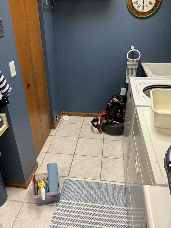 Performed a mainline camera inspection as a precautionary measure for a home that had never been previously inspected in 47 years. The inspection revealed the line consists of PVC pipe for approximately 25 feet, transitioning to cast iron that extends to 105 feet, followed by a 4-inch to 6-inch transition to clay tile. Identified a hole in the cast iron mainline at approximately 95 feet and possible root intrusion at the 25-foot mark; liner quote to be provided for repairs.