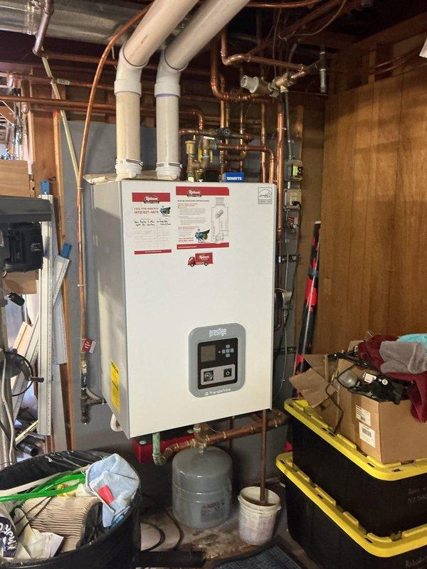 Responded to service call for malfunctioning toilet that was not refilling and subsequently became clogged. Upon inspection, identified two separate issues: one toilet with complete blockage and another with failed fill valve in an older tank-in-tank configuration. Successfully cleared the clogged toilet using appropriate drain clearing methods. Due to the age and condition of the tank-in-tank model with the defective fill valve, performed complete toilet replacement with new Gerber Viper unit to ensure reliable long-term operation.