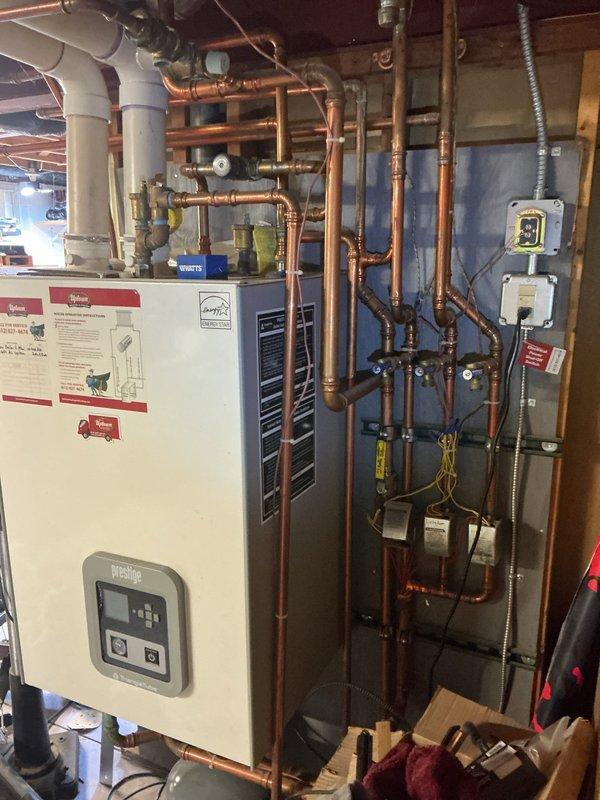 Responded to service call for malfunctioning toilet that was not refilling and subsequently became clogged. Upon inspection, identified two separate issues: one toilet with complete blockage and another with failed fill valve in an older tank-in-tank configuration. Successfully cleared the clogged toilet using appropriate drain clearing methods. Due to the age and condition of the tank-in-tank model with the defective fill valve, performed complete toilet replacement with new Gerber Viper unit to ensure reliable long-term operation.