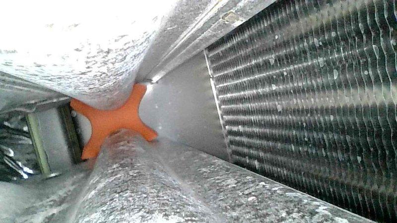 Completed comprehensive furnace tune-up and maintenance per agreement protocol. Addressed thermostat issues related to battery replacement and verified proper operation. Performed full system inspection revealing significant condensation and frost accumulation on ductwork and evaporator coil, indicating potential insulation deficiencies or temperature differential concerns that should be monitored. All tune-up procedures documented on standard maintenance form.