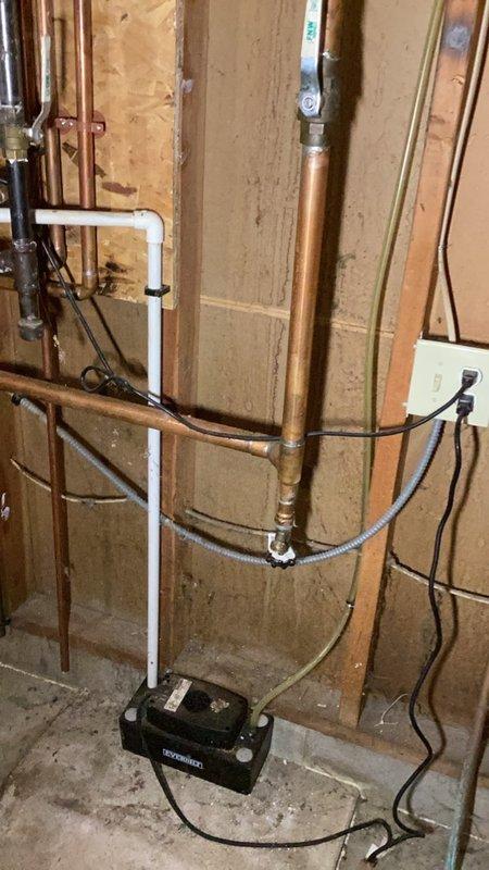 Responded to service call for corroded and leaking boiler system piping on the heating side. Shut down and drained the boiler system to perform necessary repairs. Removed and disposed of failed components including corroded piping sections and defective fittings. Installed new tee fitting, isolation valve, and vent elbow for the lower level heating zone. Replaced the Spirovent air eliminator and associated return line piping to address leaking connections. Supplied and installed new expansion tank, swing check valve, and required fittings per Minnesota mechanical code requirements. Refilled the boiler system and thoroughly purged air from all heating loops to ensure proper circulation. Tested system operation and verified all repairs were leak-free. Confirmed boiler system returned to normal operation with proper pressure and flow. Inspected work area and cleaned up all debris and old materials. All installations meet code requirements with one-year parts and labor warranty included.