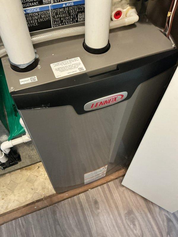 Completed annual furnace tune-up and maintenance on two Lennox heating systems per recurring service agreement. Performed comprehensive inspection, cleaning, and testing of both units—one approximately one year old and the other three years old. Both systems found operating within normal parameters with all components functioning properly at time of service.