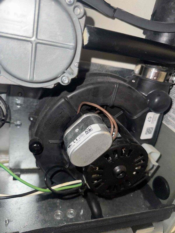 Returned to property to install inducer capacitor on American Standard furnace unit. Successfully replaced failed capacitor and verified proper motor operation. Provided estimates for UV light replacement system installation in furnace upon customer request.