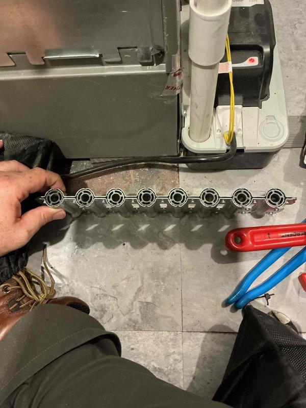 Replaced defective burner assembly on a 2-year-old furnace unit under parts and labor warranty coverage. Removed front access panel, disconnected gas line and electrical connections, and installed new burner assembly. Conducted thorough safety inspection including gas leak test at all connections and verified proper ignition sequence and burner operation before restoring unit to service.
