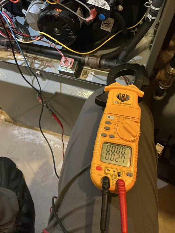 Completed annual furnace tune-up on 10-year-old gas furnace system. Performed comprehensive inspection and testing of all components, verified gas pressure within specifications, and confirmed safe CO levels in flue. Heat exchanger showed minor temperature stress but remains in good operating condition. Replaced humidifier water panel and pulled blower wheel for cleaning due to accumulated debris. All system components tested within manufacturer specifications and unit is fully operational.