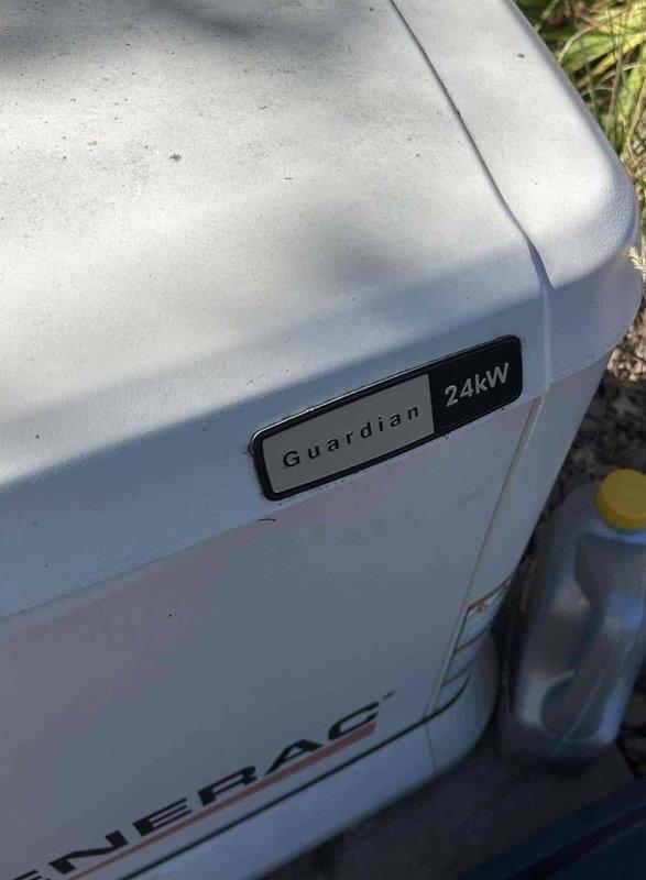 Completed repair on Guardian 24kW standby generator experiencing oil leak. Replaced both cylinder head gaskets to resolve the leak issue. Following installation, performed comprehensive system tests to verify proper operation and confirmed no further oil leakage present. Unit returned to full operational status.