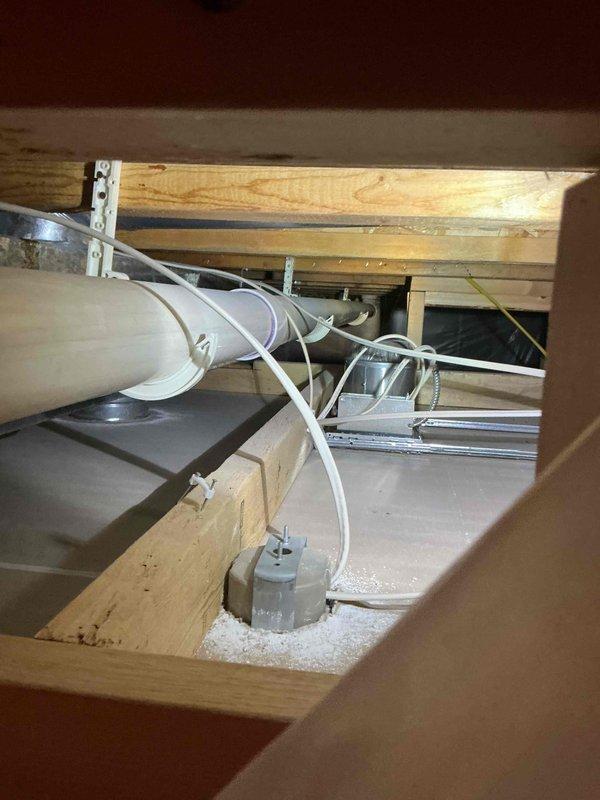 Responded to reported water leak concern at hot water heater with crystallized buildup on PVC vent pipe. Conducted thorough inspection of 2-inch PVC vent connection and found joint secure with no active leak present. Determined crusty buildup posed no safety concern and did not require immediate repair. Completed full system inspection and documented findings with photographs. Resolved customer rewards membership issue and provided reassurance regarding equipment condition.