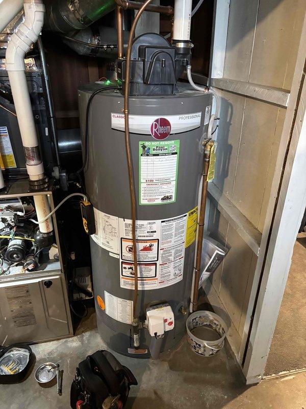 Performed comprehensive maintenance on an 11-year-old furnace system. Conducted thorough inspection of thermostat, air filter, drain system, blower motor, inducer motor, capacitor, and all electrical wiring connections—all components found to be functioning properly. Verified temperature split across system and confirmed proper operation of heat exchanger, igniter, flame sensor, and gas pressure levels.

Identified that the system had tripped on the high limit switch. Determined that a dirty air filter was the likely contributing factor causing restricted airflow and triggering the safety limit. Recommended implementing a quarterly filter replacement schedule to prevent future occurrences. Attempted to access the pressure adjustment test port to fine-tune gas pressure settings as an additional preventive measure, but the port could not be removed at this time.

Following the inspection and addressing the identified issue, the system was returned to normal operating condition. Advised m