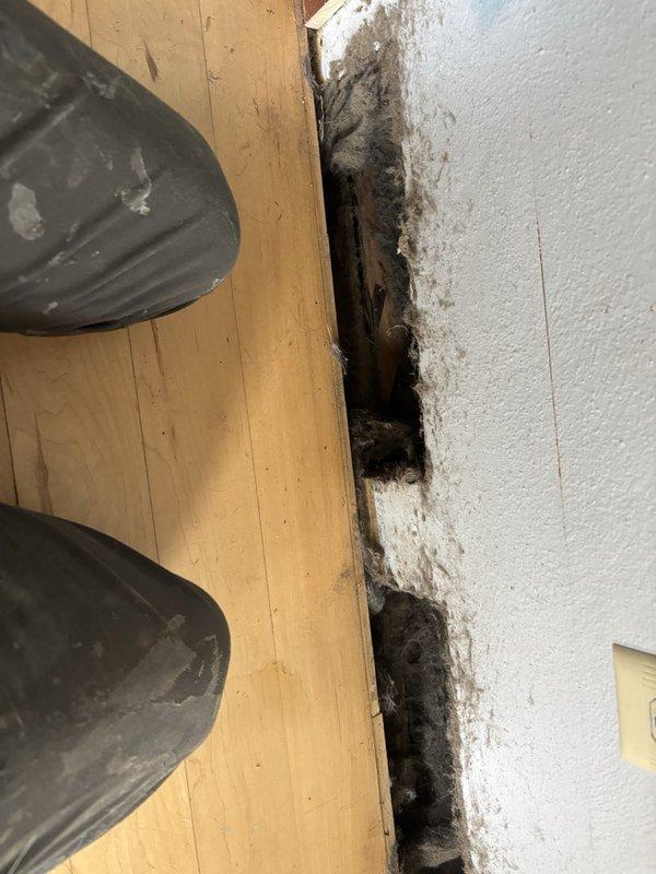 Completed comprehensive duct cleaning service covering first 15 openings including return and supply ducts. Removed significant accumulation of lint and hair from ventilation system. Cleaned and cleared all accessible vents and grilles, restoring proper airflow throughout the system.