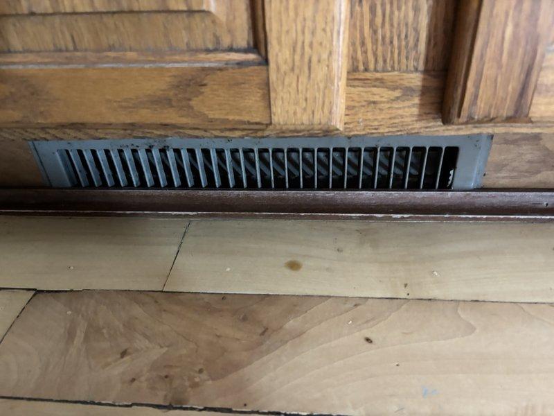 Completed comprehensive duct cleaning service covering first 15 openings including return and supply ducts. Removed significant accumulation of lint and hair from ventilation system. Cleaned and cleared all accessible vents and grilles, restoring proper airflow throughout the system.