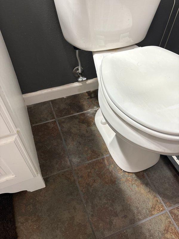 Responded to a non-functional toilet water shut-off valve that prevented the customer from performing necessary toilet repairs. Upon inspection, identified a broken water supply line valve at the wall connection to the toilet. Removed the failed compression fitting valve and installed a new replacement valve, ensuring proper threading and secure connection to both the supply line and toilet fill valve. Tested the new shut-off valve for proper operation and verified no leaks at the connection points.