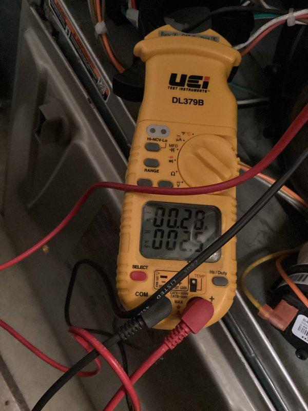 Completed routine heating system maintenance as part of scheduled membership agreement. Performed comprehensive furnace tune-up including system diagnostics, electrical testing with multimeter to verify proper voltage and amperage readings, and overall equipment inspection. All components operating within normal parameters with no issues identified or repairs required.