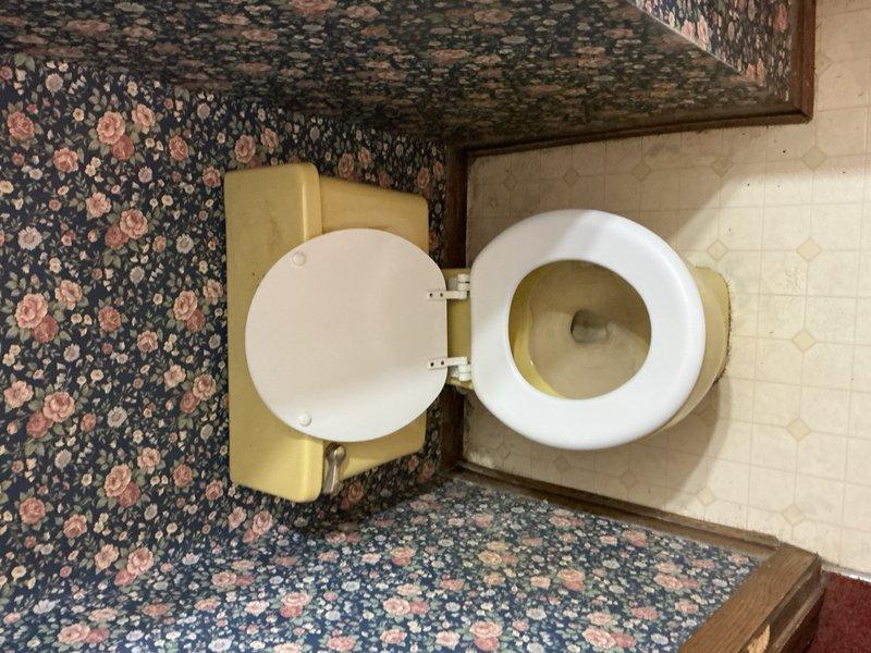 Responded to request for toilet replacement estimates on aging 30-year-old fixtures. Assessed existing harvest gold toilet and provided separate estimates for replacing one toilet versus both units in the residence. Upon estimate acceptance, proceeded with complete removal and replacement of one toilet unit. Successfully installed new toilet fixture, ensuring proper sealing, secure mounting, and leak-free operation. Verified water supply connections and tested flush mechanism for optimal performance.