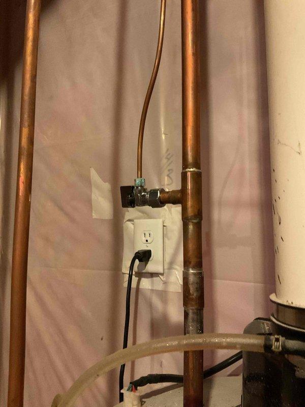 Serviced an 8-12 Hydrotech Advanced Reverse Osmosis Water Treatment System and successfully replaced a leaking needle valve. The two-year-old system was found to be operating properly following the repair, though filter replacement will be needed in the future due to the age of the unit.