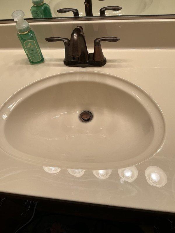 Responded to a clogged bathroom sink with slow drainage and backup issues. Removed accumulated hair and debris from the drain line, restoring proper water flow and drainage function.