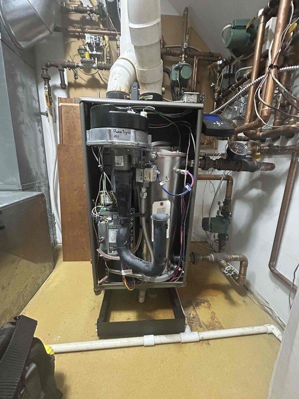 Completed comprehensive boiler maintenance and tune-up as part of membership agreement, which had been previously missed during last scheduled visit. Performed full system inspection, tested all heating zones with satisfactory results, and confirmed all equipment operating within normal parameters with no issues identified.