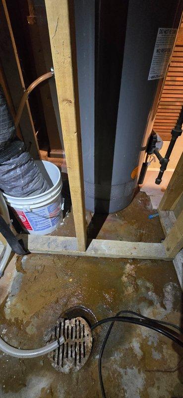 Responded to service call for leaking tanked water heater in owner-occupied residence. Upon arrival, confirmed active leak while unit still maintained hot water production. Coordinated delivery and pickup with supplier, with new unit arriving mid-afternoon. Successfully removed failed water heater and installed replacement unit. Verified proper connections, tested for leaks, and confirmed hot water operation. Left work area clean with floor drain accessible and all plumbing connections secure.