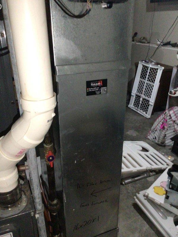 Responded to service call for reported campfire smokey smell from furnace upon initial startup of heating season. Performed thorough inspection of Distinctions brand furnace unit including visual examination of all accessible components and combustion chamber. Utilized inspection camera to conduct detailed internal examination of heat exchanger for cracks, deterioration, or carbon buildup that could produce odor. Monitored complete furnace operation cycle while observing burner ignition, flame characteristics, and airflow patterns. No defects, damage, or safety concerns identified with heat exchanger or combustion system. Determined odor likely attributed to normal dust burn-off from extended period of inactivity during summer months, which is common during first heating cycle of the season. Unit operating within normal parameters with proper ignition sequence and no abnormal conditions detected.