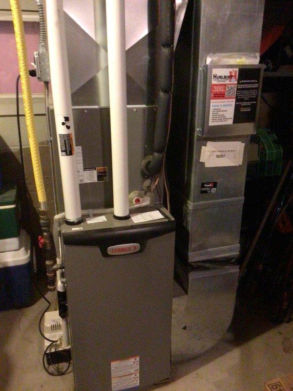 Completed scheduled furnace tune-up and maintenance on Lennox gas furnace system as part of recurring heating maintenance agreement. Performed comprehensive inspection of all system components, including burner assembly, heat exchanger, ignition system, and safety controls. Verified proper operation of intake and exhaust venting through PVC piping. Inspected gas line connections and confirmed secure installation. Tested all electrical connections and verified proper voltage. System found to be operating within manufacturer specifications with no issues identified. All maintenance tasks completed successfully, and unit left in proper working condition.