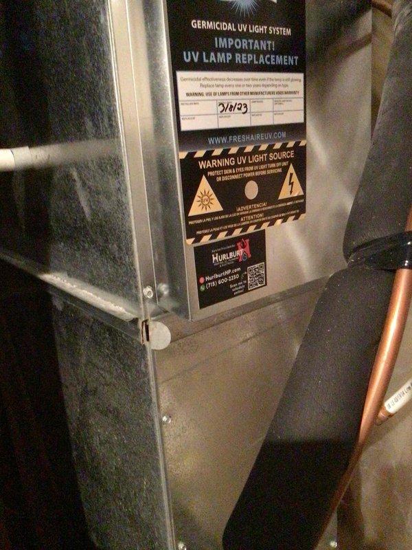 Responded to no cool call on 3-year-old system. Upon arrival, discovered furnace disconnect switch had been inadvertently turned off by pest control service, resulting in complete system shutdown and non-responsive thermostat. Restored power to unit and verified normal operation. While on site, performed requested furnace maintenance on 7-year-old furnace including flame sensor cleaning, comprehensive electrical testing with all readings within manufacturer specifications, and filter inspection. Current filter determined to have adequate remaining service life. System restored to full operational status.