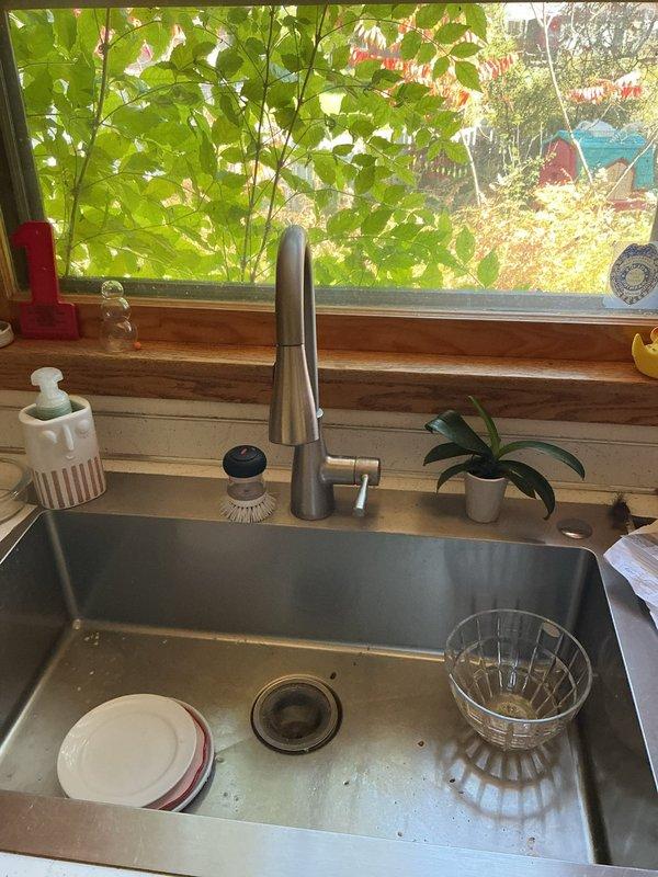 Responded to service call for leaking outdoor hose bibb. Upon inspection, found old boiler drain-style hose bibb with active leak at unit 4494. Removed deteriorated hose bibb and installed new replacement unit, ensuring proper seal and operation. Tested for leaks and confirmed repair successful.