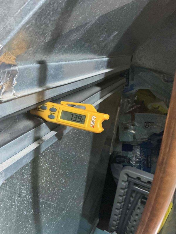 Completed comprehensive tune-up on 22-year-old natural gas furnace. Upon inspection, identified inducer motor and hot surface igniter showing signs of degradation due to age. Observed missing sight glass cover on unit. Measured flue temperature at 139°F, which is within acceptable range. Noted significant dust accumulation throughout air handler components and ductwork surfaces. Replaced worn inducer motor and hot surface igniter as preventive maintenance given advanced age of equipment. Provided quote for additional repairs and recommended monitoring system performance closely due to age of unit.