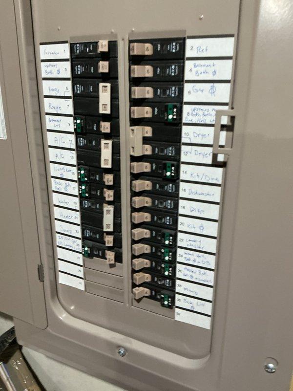 Completed comprehensive maintenance service on a 6-year-old gas furnace system. Performed thorough inspection and cleaning of furnace components, noting significant dust accumulation throughout the unit. Verified electrical connections at main panel and tested system amperage draw using digital multimeter to ensure proper operation. System currently functioning within normal parameters following maintenance procedures.