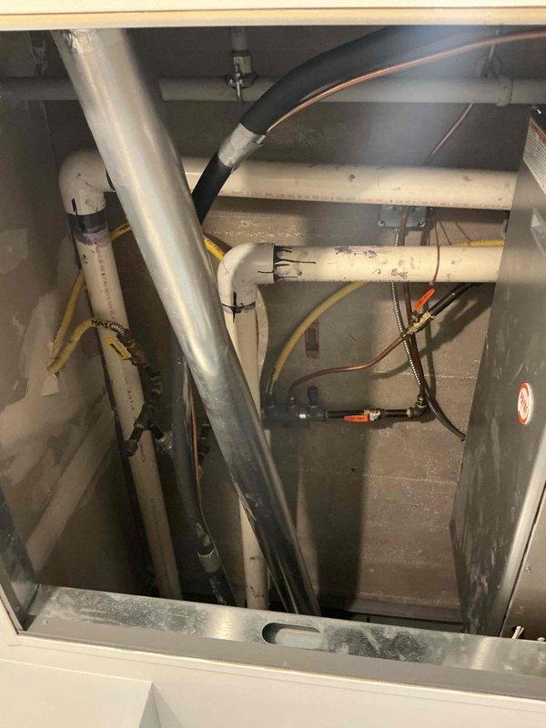 Performed comprehensive furnace inspection and tune-up service. Upon examination, identified a failed secondary heat exchanger requiring replacement. Documented equipment condition with photos and provided estimate for necessary repairs to restore safe heating system operation.
