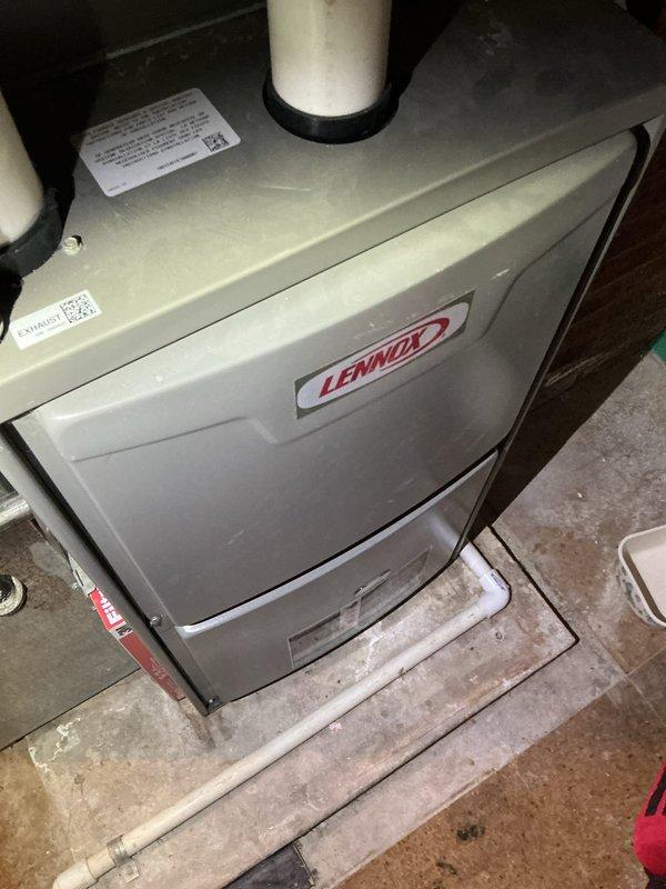 Performed routine preventative maintenance on a 2-year-old Lennox furnace system as part of a recurring heating maintenance agreement. Completed comprehensive tune-up inspection including verification of all electrical connections, wiring harnesses, and control components. System found to be operating within normal parameters with no deficiencies noted at this time.
