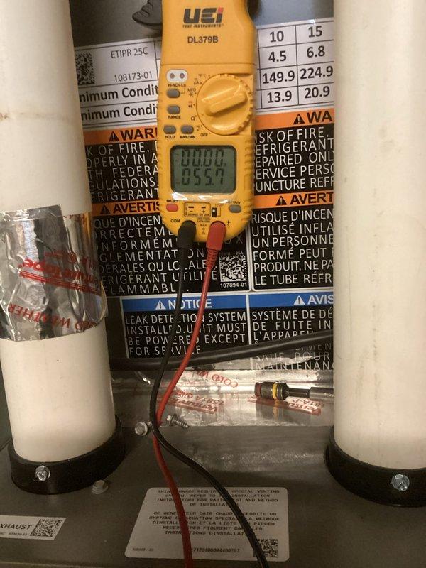 Completed annual preventative maintenance visit for cooling and heating systems, servicing one air conditioning unit and one furnace. Performed comprehensive system inspection, replaced air filter, and conducted electrical system evaluation with diagnostic testing of control panel components and refrigerant system measurements. All equipment operating within normal parameters with no deficiencies noted.