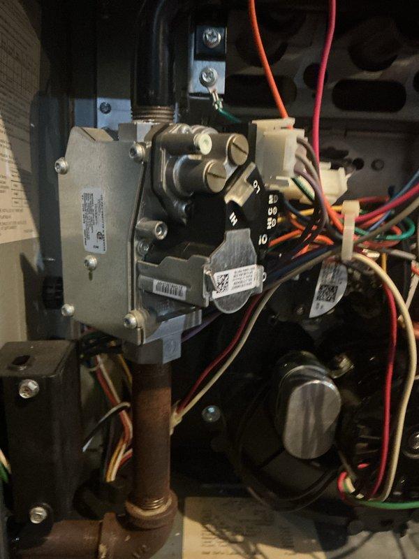 Completed scheduled heating maintenance on a 9-year-old Daikin furnace system as part of membership agreement. Performed comprehensive tune-up including inspection of gas valve assembly, control board, electrical connections, and all mechanical components. System found operating properly with no deficiencies noted; all components functioning within normal parameters at time of service.