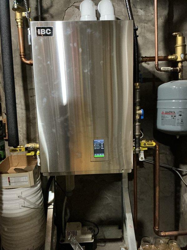Responded to complaint of popping noise during boiler ignition. Removed and cleaned igniter, inspected heat exchanger through ignition port, and verified all visible components. Ignition pop persisted after cleaning. Will require follow-up visit with combustion analyzer and manometer to diagnose gas-air mixture and pressure issues causing delayed ignition.
