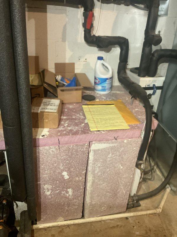 Replaced the low water cut-off (LWCO) probe, SIM, and control board on the IBC boiler, then refilled the system and verified proper operation. Performed maintenance on the second boiler, including cleaning the condensate trap and flame sensor, and bypassed a disabled outdoor sensor to complete operational checks. Both boilers tested and are operating as intended, and the geothermal unit was also run and confirmed to be functioning normally.