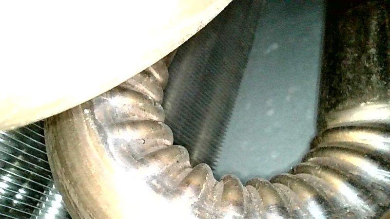 Completed annual maintenance on an 18-year-old Amana AMV90704CXBB two-stage furnace, correcting manifold gas pressure from 2.47/4.02 in. w.c. to nameplate specifications of 1.9 in. w.c. on low fire and 3.5 in. w.c. on high fire. Replaced the standard air filter and Aprilaire filter, and verified proper system operation with no further issues found. Advised the homeowner that, given the age of the equipment, replacement planning should be expected in the near future.