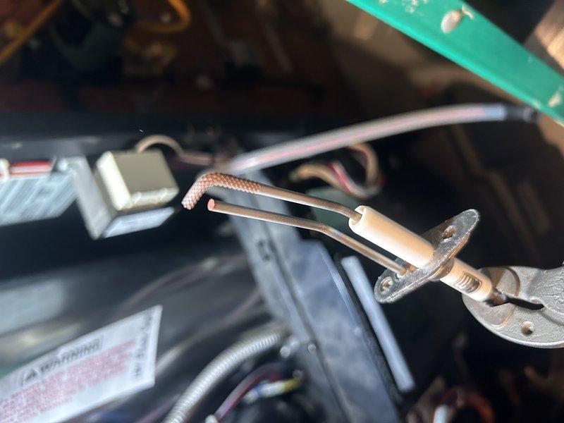 Performed seasonal tune-up on furnace and boiler, including test runs of both systems. Brought boiler to operating temperature, inspected components and overall condition, cleaned flame sensor and igniter, cleared condensate drain, and restored system pressure to approximately 15 psi. Verified furnace temperature rise within range, confirmed air filter was clean, and found both systems operating properly.
