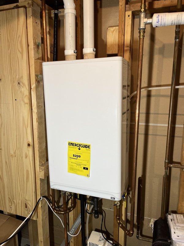 Replaced the water panel (evaporator pad #35) on the Aprilaire 600 Series whole-home humidifier in response to the customer's maintenance alert. Cleaned the humidifier tray and verified the drain line was clear and flowing properly. A furnace tune-up was offered, but the customer opted to defer it at this time.
