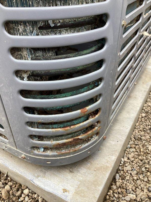 Relocated and reconnected outdoor AC condensing unit and mini-split system to new positions on property. Installed new refrigerant lines for replacement air conditioning system, ensuring proper sizing and secure connections. Repositioned equipment on concrete pad, tested electrical connections, and verified all systems operational after relocation.