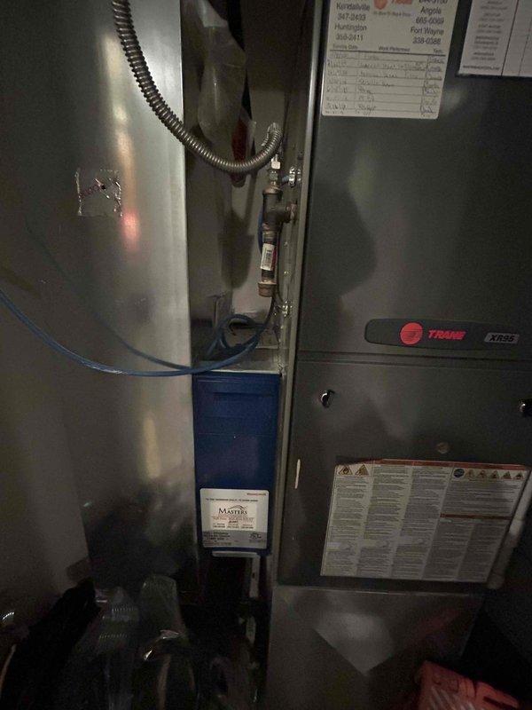 Provided comprehensive estimate for complete HVAC system replacement on 16-year-old equipment. Customer preparing for retirement and seeking to replace system before transitioning to fixed income. Assessed existing outdoor condenser unit and indoor Trane XR95 air handler, documented current system configuration, and presented replacement options to meet customer's timeline and budget planning needs.