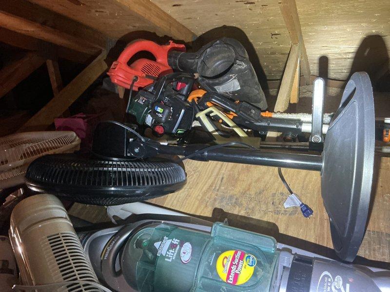 Completed on-site evaluation for complete HVAC system installation in residential property currently utilizing electric baseboard heat with no existing forced air system. Assessed requirements for new gas furnace, air conditioning unit, and complete ductwork installation throughout home. Documented existing conditions including attic space accessibility for equipment placement and ductwork routing, evaluated hallway ceiling area for potential return air grille locations, and determined scope of work needed to transition from electric baseboard to central forced air heating and cooling system.