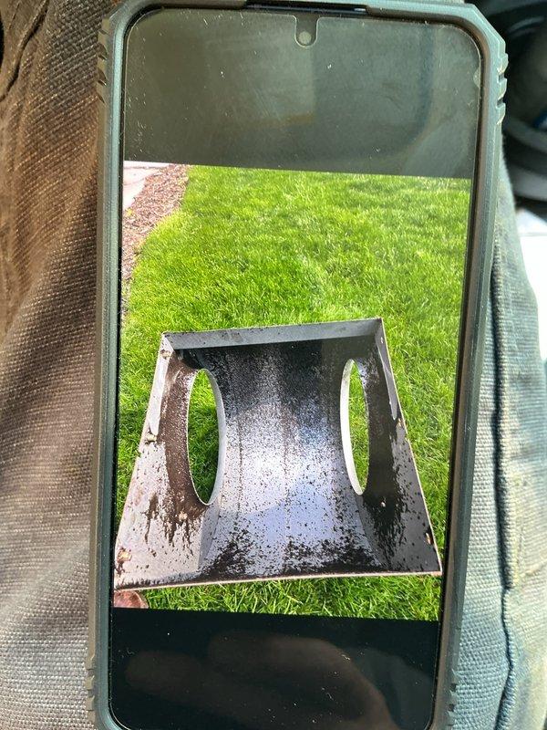 Completed installation of two 3/4" sweat ball valves and added IWAVE air purification system to the cooling unit. Removed and thoroughly cleaned the blower wheel assembly, which showed significant dust and debris accumulation on the interior disc and cage structure. Initial service visit required rescheduling to obtain necessary parts, with work successfully completed on the return appointment.