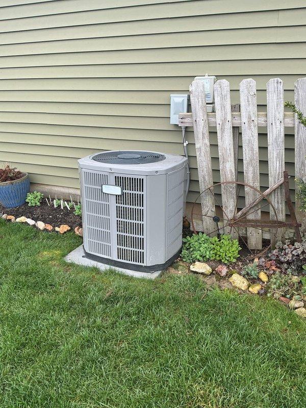 Performed second opinion evaluation of residential HVAC system following previous diagnosis of cracked heat exchanger. Conducted comprehensive inspection of gas furnace, air handler, and outdoor condensing unit to verify reported heat exchanger failure and identify any additional system deficiencies. Documented current equipment condition through photographic assessment of indoor heating components and outdoor AC unit. Provided detailed estimate for complete HVAC system replacement including new gas furnace and air conditioning equipment to address identified safety concerns and system failures.