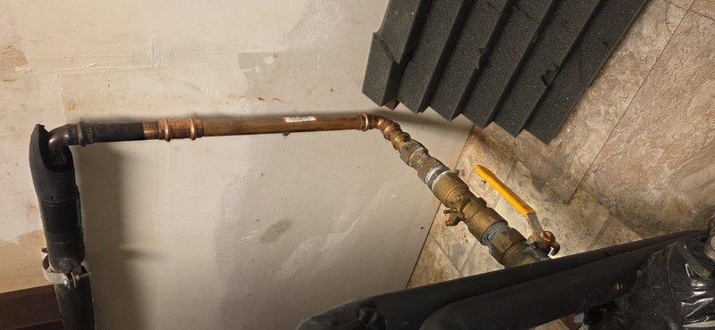 Completed first phase of preventive maintenance on geothermal cooling system following recent water line repairs. Performed comprehensive system inspection, verified proper operation of all components including heat pump, loop connections, and associated plumbing infrastructure. Confirmed geothermal system is performing within normal parameters with no leaks detected at repaired water connections.
