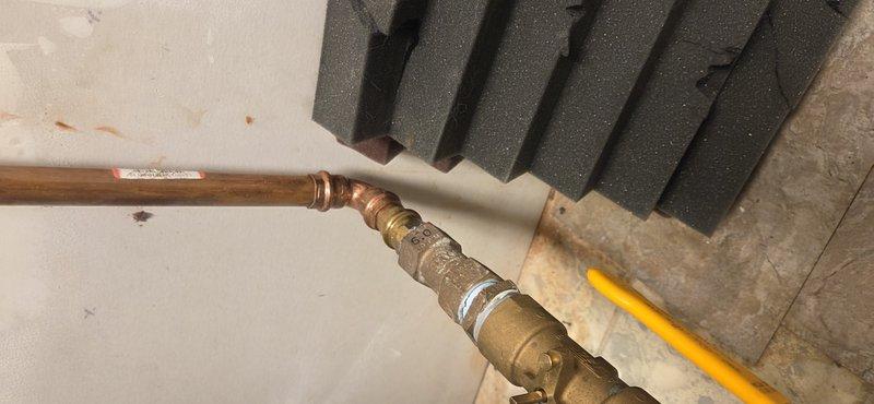 Completed first phase of preventive maintenance on geothermal cooling system following recent water line repairs. Performed comprehensive system inspection, verified proper operation of all components including heat pump, loop connections, and associated plumbing infrastructure. Confirmed geothermal system is performing within normal parameters with no leaks detected at repaired water connections.