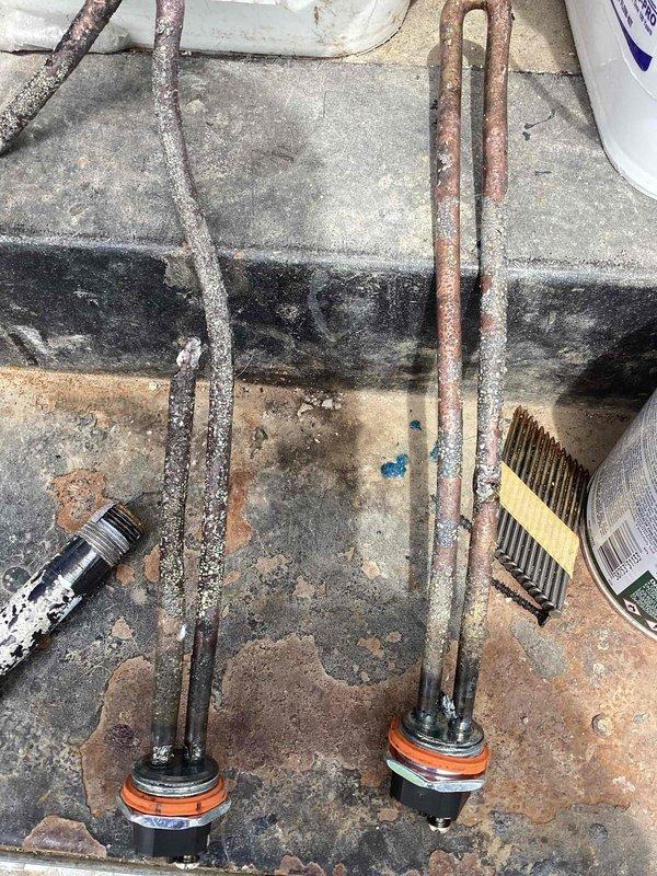 Responded to callback regarding no hot water issue following previous repairs to customer's self-installed water heater. Upon arrival, inspected AO Smith 100-gallon water heater and associated plumbing connections. Evaluated copper piping, pressure fittings, and system components for proper installation and function. Documented existing conditions including corroded pipes with visible oxidation and deteriorated gaskets at connection points. Assessed water heater operation, temperature controls, and pressure tank configuration to diagnose hot water failure and determine whether unit required replacement or additional repairs could resolve the issue.