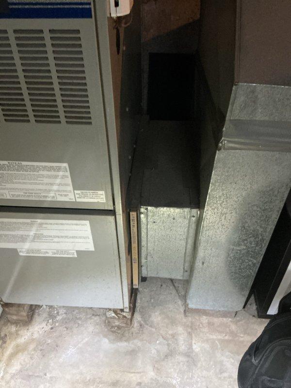 Conducted on-site evaluation for complete HVAC system replacement including geothermal heat pump unit and aging gas furnace. Assessed existing geothermal system that had been previously serviced earlier in the year but is now inoperative. Performed equipment inspection and took measurements of mechanical room space to determine clearances and equipment sizing requirements for replacement installation. Documented current system configuration including ductwork, refrigerant lines, and existing equipment placement. Provided comprehensive replacement estimate for both geothermal unit and gas furnace system due to age and condition of existing equipment.