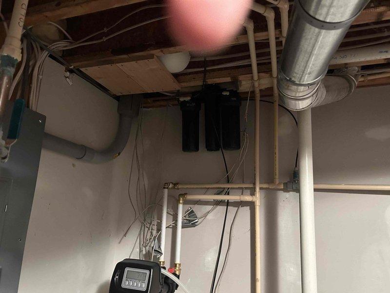 Conducted site evaluation for garage heating system installation. Assessed existing electrical infrastructure including breaker panel and utility boxes, evaluated ceiling structure and available mounting locations for heating equipment, and documented current mechanical systems and ductwork configuration. Provided multiple heating options based on space requirements and existing utility connections.