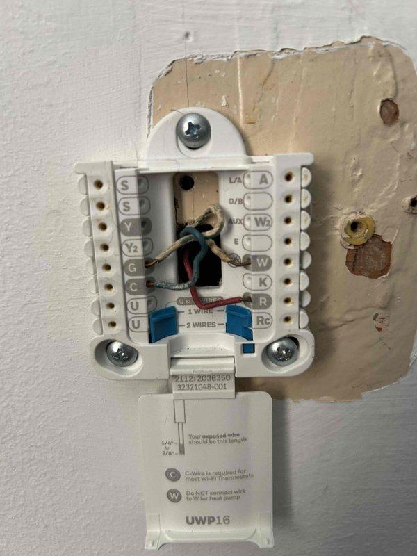Completed estimate for adding central air conditioning system to existing gas furnace installation in basement. Evaluated current furnace unit and existing thermostat wiring configuration to determine compatibility for AC integration. Provided Carrier brand equipment options and specifications for split system installation that would work with the current heating setup.