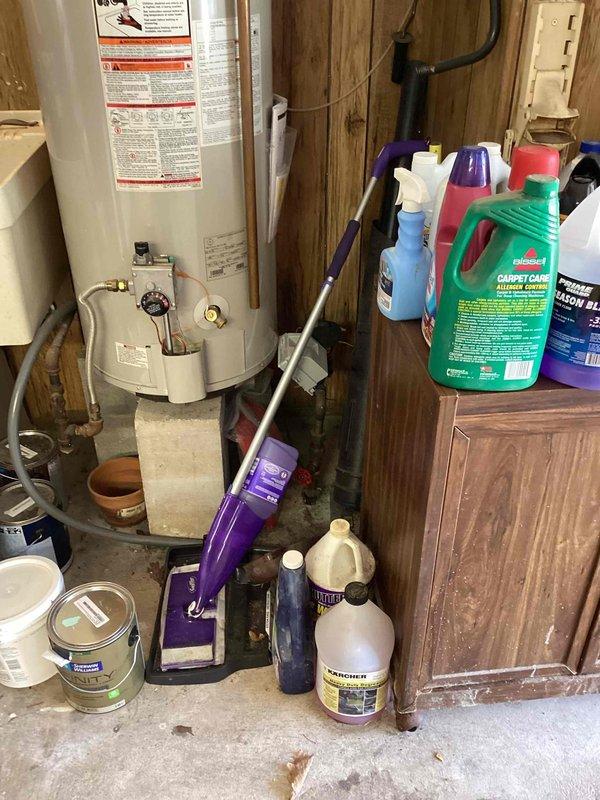 Conducted on-site evaluation for tankless water heater installation to replace existing conventional tank-style unit located in utility area. Assessed current plumbing configuration, gas line capacity, venting requirements, and electrical infrastructure needed for tankless system conversion. Also provided estimate for step-in bathtub installation to improve accessibility and safety.