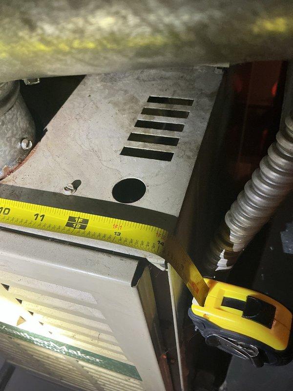 Conducted on-site evaluation of residential HVAC system for replacement estimate after air conditioning failure from previous year. Inspected existing basement furnace installation, ductwork configuration, gas line connections, and electrical components. Documented current equipment specifications and measured existing unit dimensions to provide accurate replacement system recommendations.